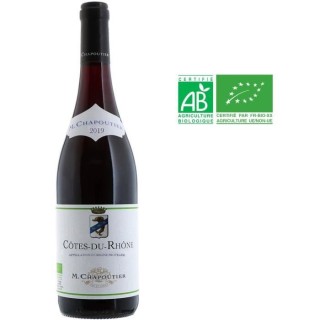 M. Chapoutier 2019 Côtes-du-Rhône - Vin rouge de la Vallée du Rhôn