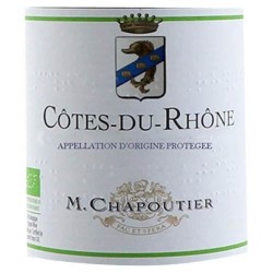 M. Chapoutier 2019 Côtes-du-Rhône - Vin rouge de la Vallée du Rhône - Bio