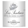 M. Chapoutier Les Pentues 2021 Côtes du Rhône Villages - Vin rouge de la Vallée du Rhône