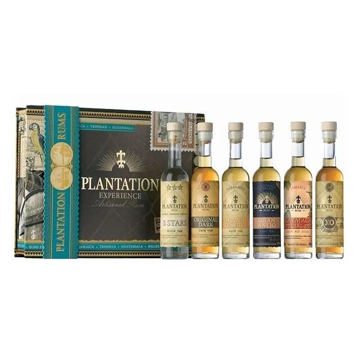 Coffret Plantation Rhum Experience 6 x 10 cl