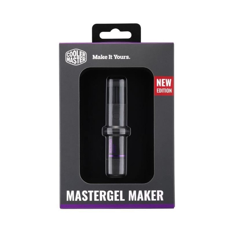 Cooler Master MasterGel Maker combiné de dissipateurs thermiques 11 W/m·K 0,012 g ( MasterGel Maker 2.6g Thermal Compound Syri