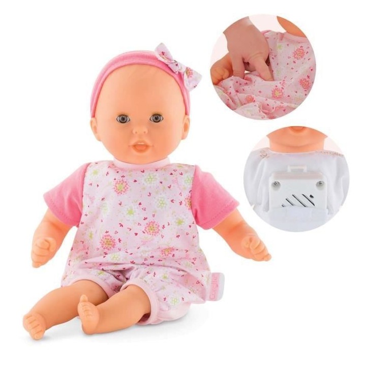 COROLLE - Mon Premier Poupon - Bébé Calin Bisous & Mélodies - 30cm