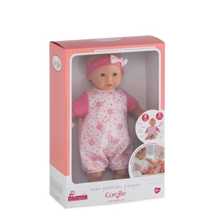COROLLE - Mon Premier Poupon - Bébé Calin Bisous & Mélodies - 30cm
