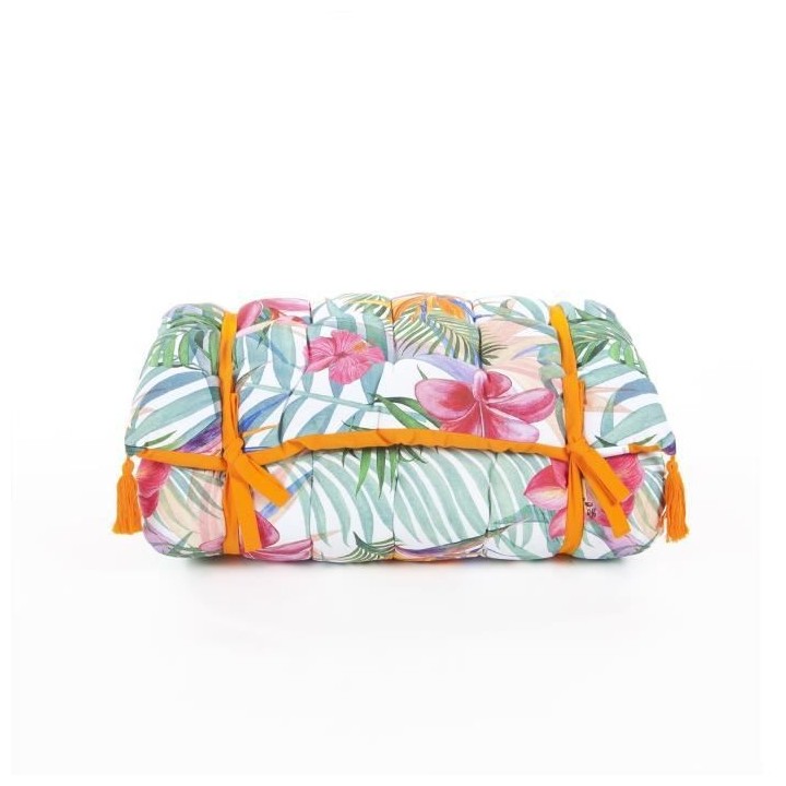 COTTON WOOD Matelas de sol souple - Coton imprimé Séville - 60 x 120