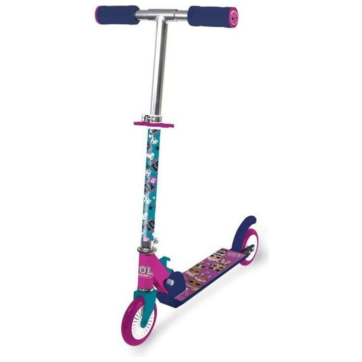 L.O.L Surprise Patinette 2 roues - Trottinette pliable avec frein arri