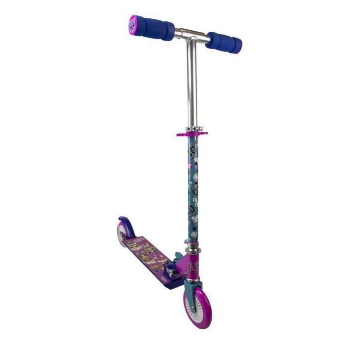 L.O.L Surprise Patinette 2 roues - Trottinette pliable avec frein arri