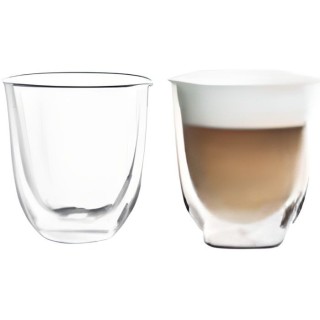 DELONGHI Lot de 2 tasses Capuccino - 19 cl