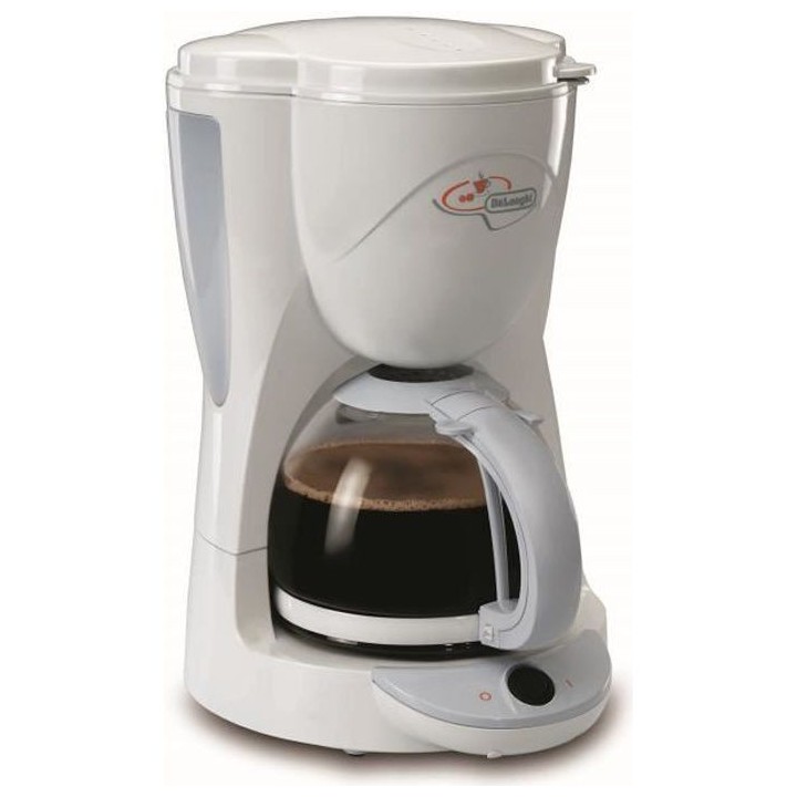 DELONGHI ICM2.1 Cafetiere filtre – Blanc