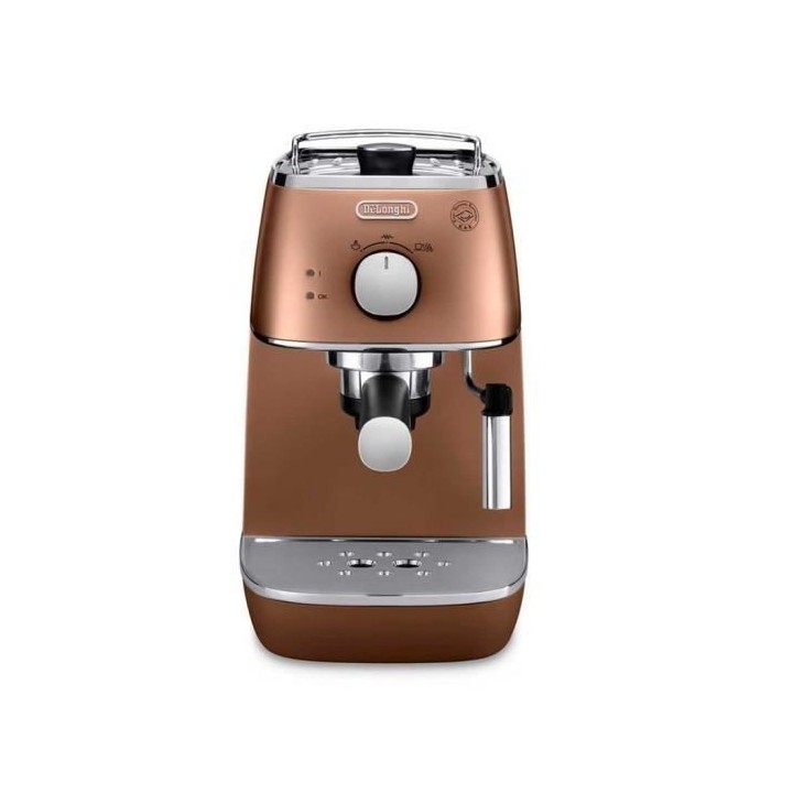 DELONGHI ECI 341.CP Machine espresso classique Distinta - 1 L - Cuivre