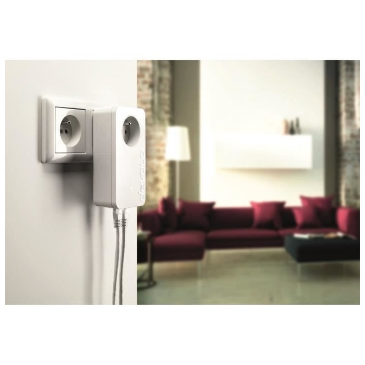 DEVOLO dLAN 550 Duo+ Starter kit - 2 adaptateurs CPL - 500 Mbits/s