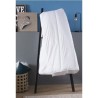 Couette 240 x 260 cm - DODO - Tempérée - 100% fibre polyester - Pour 2 personnes - Blanc