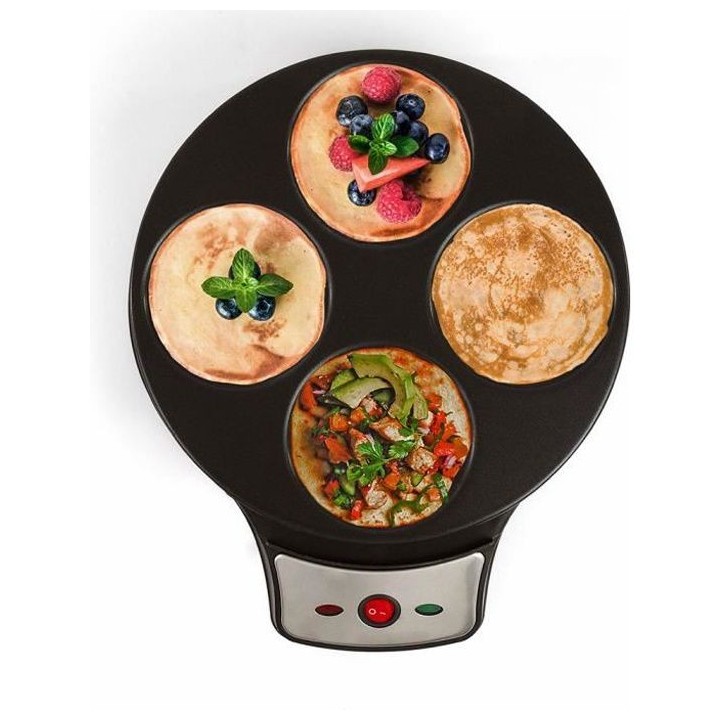 DOMOCLIP DOC143 Crepiere électrique - Noir