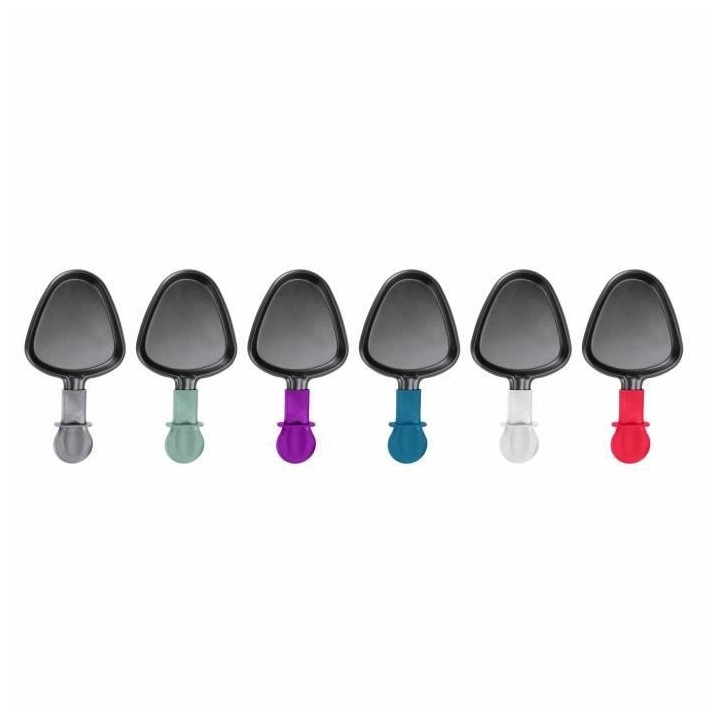 LIVOO - Appareil a raclette 6 personnes noir