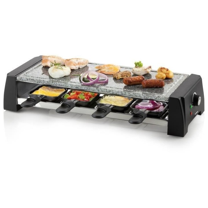 DOMO Appareil a Raclette Grill / Pierre DO1003G - 8 personnes