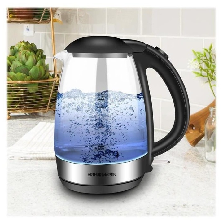 ARTHUR MARTIN AMP110 Bouilloire électrique sans fil - Capacité 1.7L