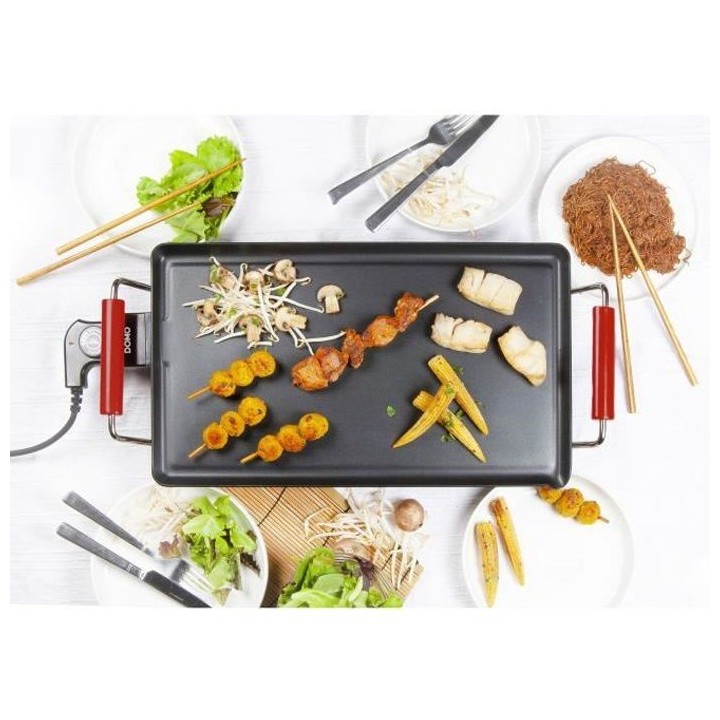 Plancha DOMO - 1800W - 47 x 27 cm DO1029TP