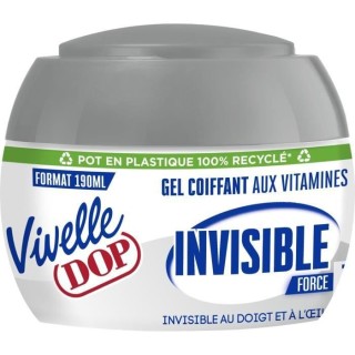 Gel Coiffant - VIVELLE DOP - Invisible - Vitamines Fixation Force 7 -