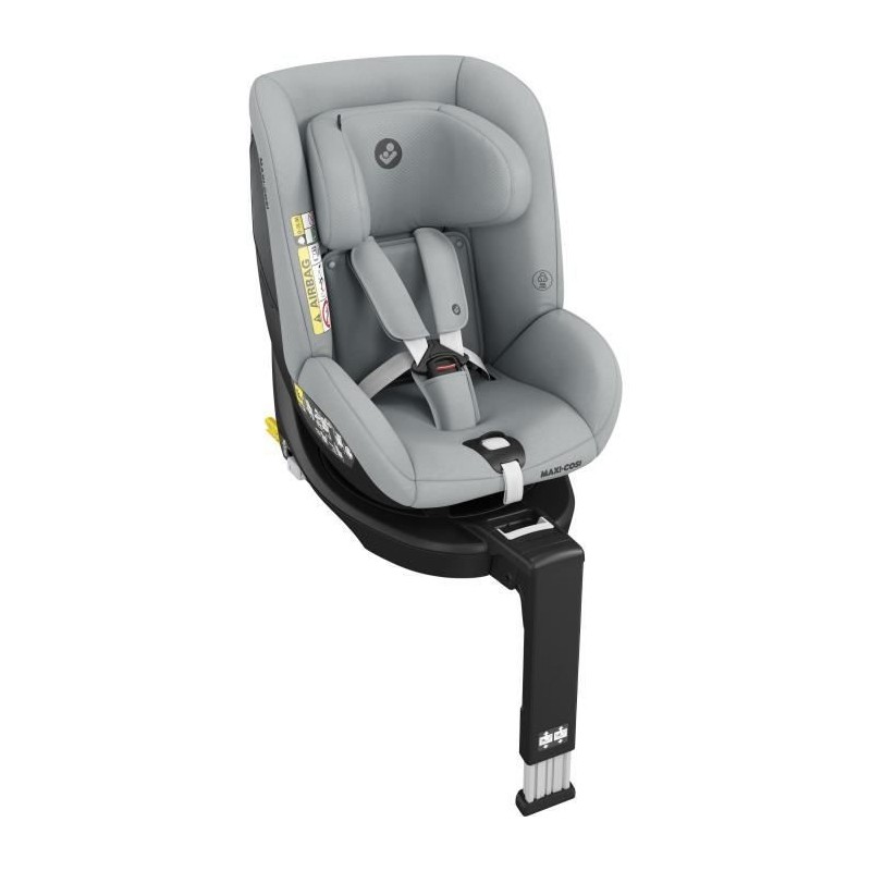 Siege auto MAXI COSI Mica Eco i-Size, Groupe 0+/1, pivotant 360°, Isofix, Tissus recyclés, Authentic Grey