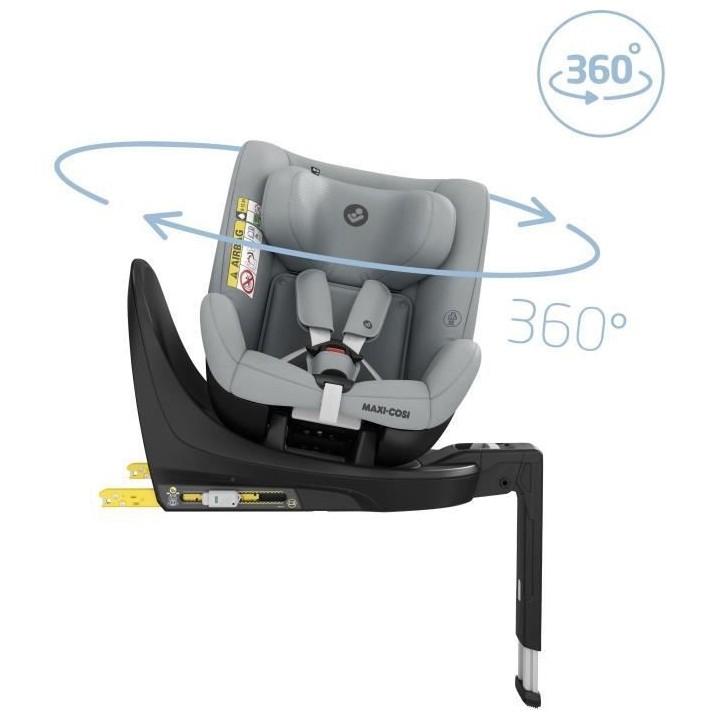 Siege auto MAXI COSI Mica Eco i-Size, Groupe 0+/1, pivotant 360°, Iso
