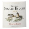 Château Moulin Eyquem 2018 Côtes de Bourg - Vin rouge de Bordeaux