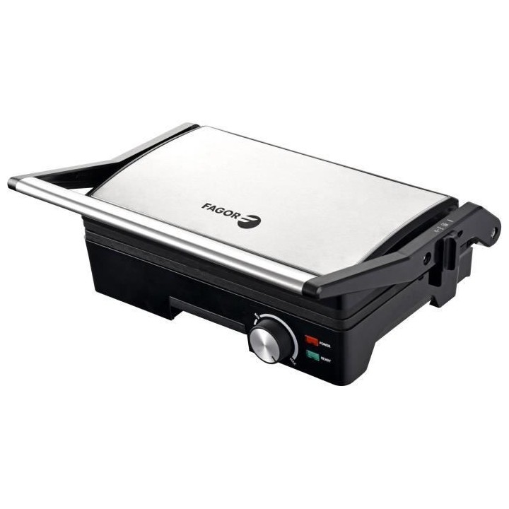 FAGOR - FG823 - Plancha Inox Extra Large - 2200 W