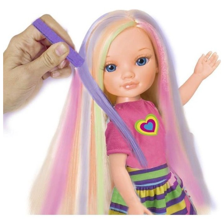 Poupée GIOCHI PREZIOSI - NANCY NAC17 - Une journée Meches en Couleur