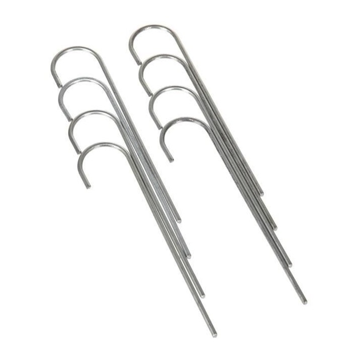 2 Buts de foot tubes métalliques. Taille 240 x 150 cm avec Filet, Tub