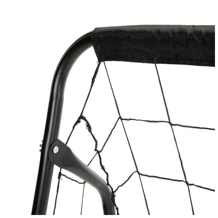 2 Buts de foot tubes métalliques. Taille 240 x 150 cm avec Filet, Tub