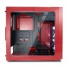 FRACTAL DESIGN BOITIER PC Focus G - Rouge - Verre trempé - Format ATX (FD-CA-FOCUS-RD-W)