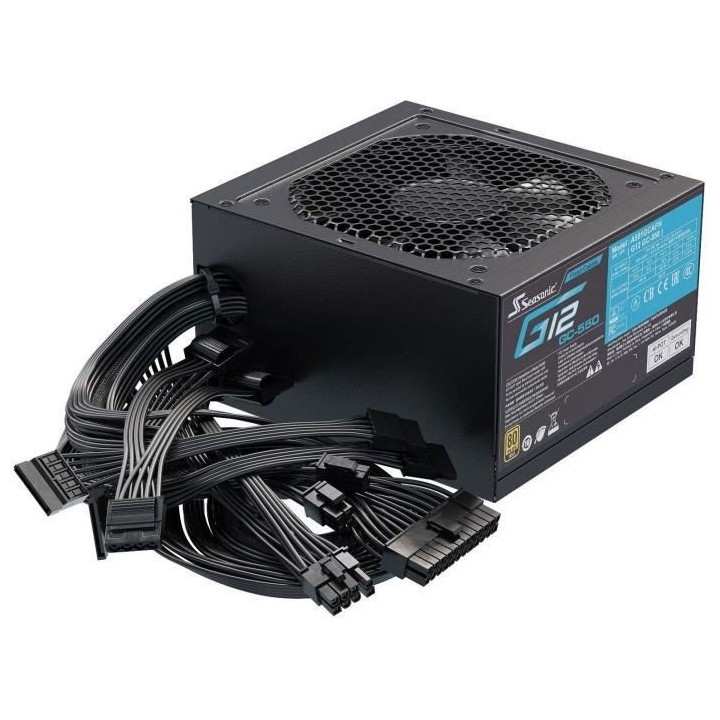 SEASONIC Alimentation PC G12 GC-550 GOLD