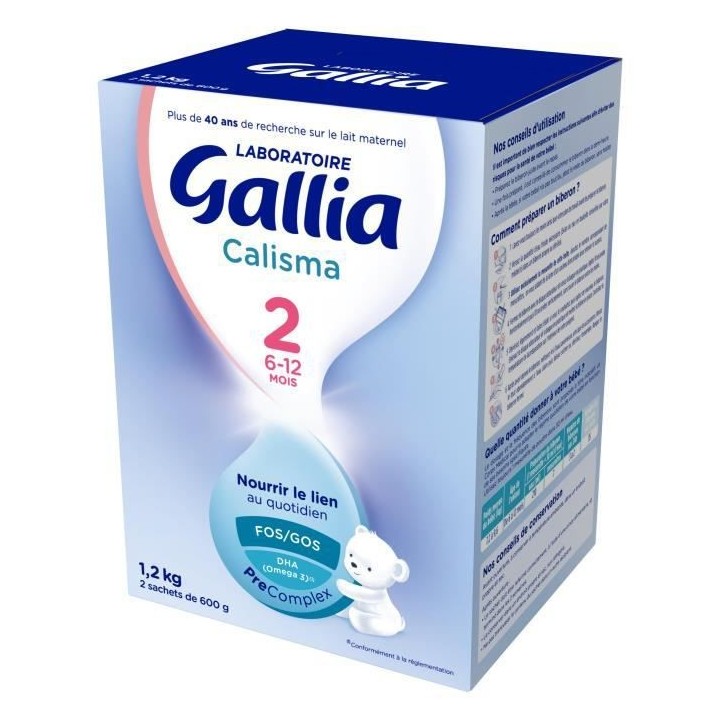 Gallia Calisma 2eme Age 1,2Kg