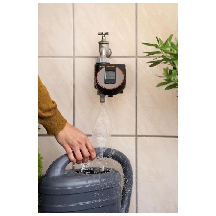 GARDENA Sélecteur d'arrosage 2 voies – Double sorties d'eau indépe