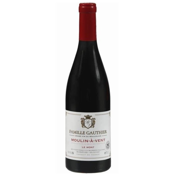 Famille Gauthier Le Mont 2021 Moulin-a-Vent - Vin rouge de Beaujolais