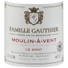 Famille Gauthier Le Mont 2021 Moulin-a-Vent - Vin rouge de Beaujolais