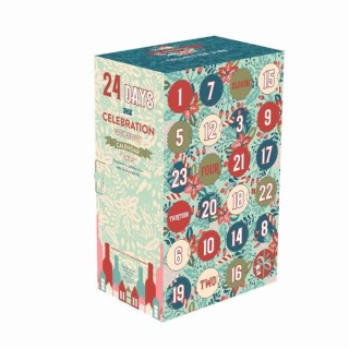 Calendrier de l'Avent Vin - 24 bouteilles de vin - 18,7 et 20 cl