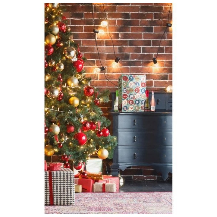 Calendrier de l'Avent Vin - 24 bouteilles de vin - 18,7 et 20 cl