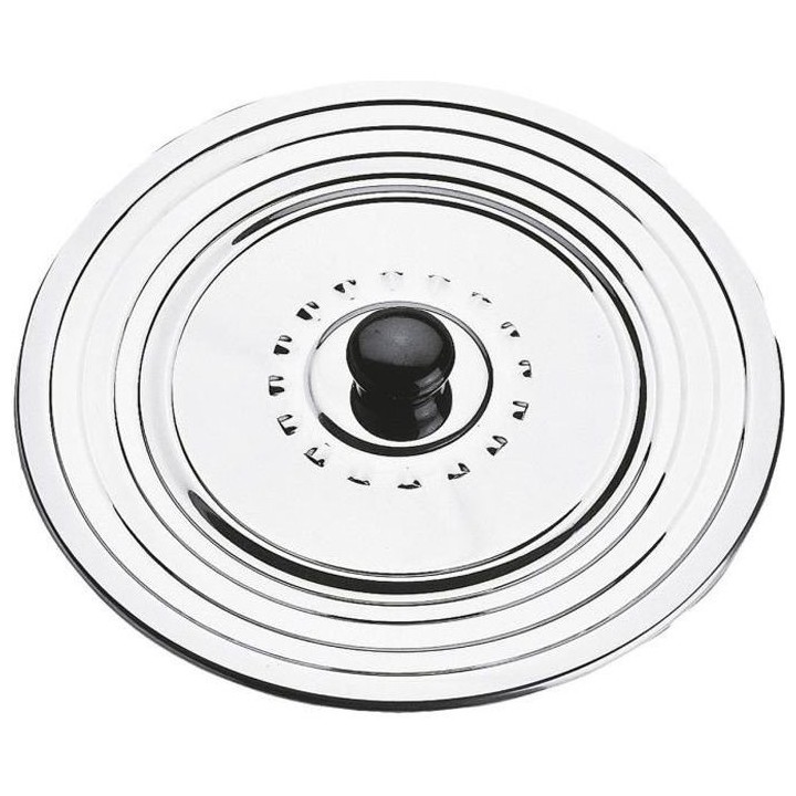 EQUINOX Couvercle anti-projection - 28-30-32 cm - Gris