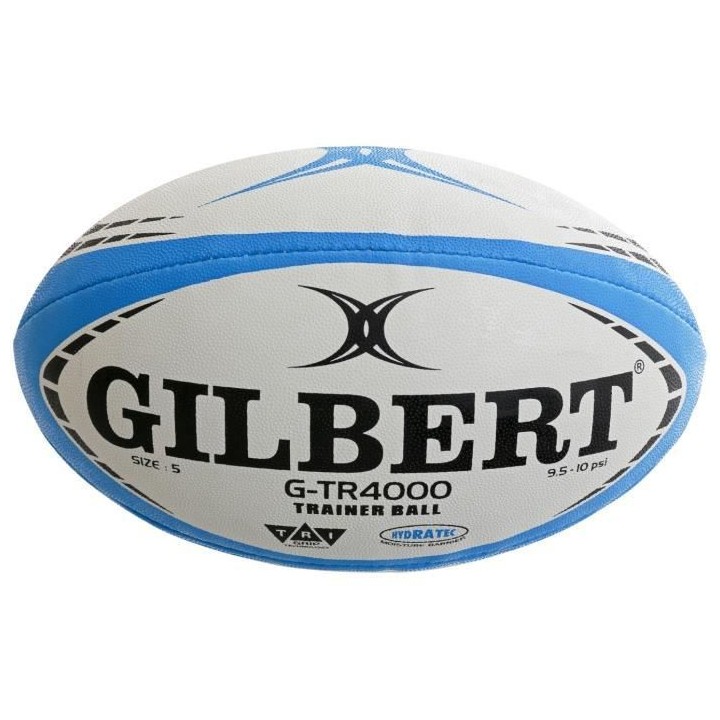 Ballon de rugby - GILBERT - G-TR4000 - Taille 4 - Ciel