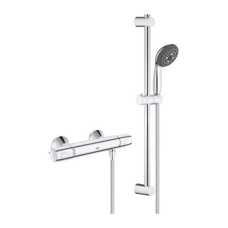 Ensemble de douche thermostatique GROHE - Precision Trend THM - Chromé