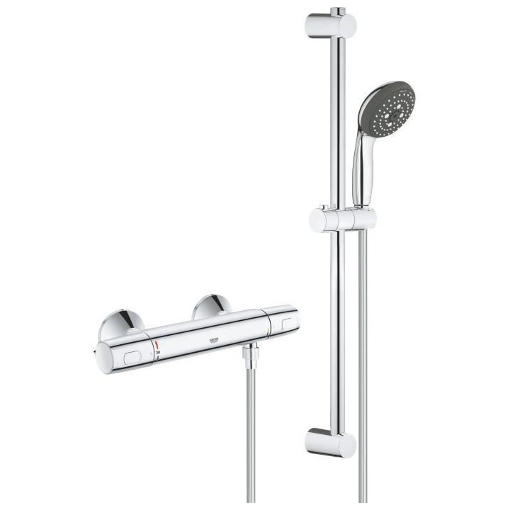 Ensemble de douche thermostatique GROHE - Precision Trend THM - Chrom