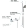 Ensemble de douche thermostatique GROHE - Precision Trend THM - Chromé