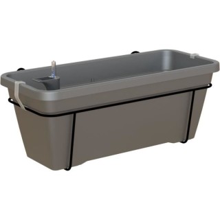 ARTEVASI - Kit balcon jard venezia l a.-arros 60cm anthracite 57,9 x 2