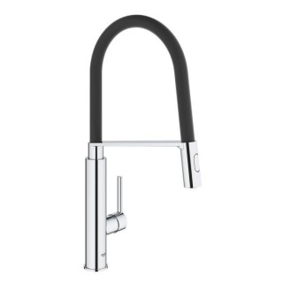 GROHE Robinet de cuisine évier Feel, robinet avec douchette extractib