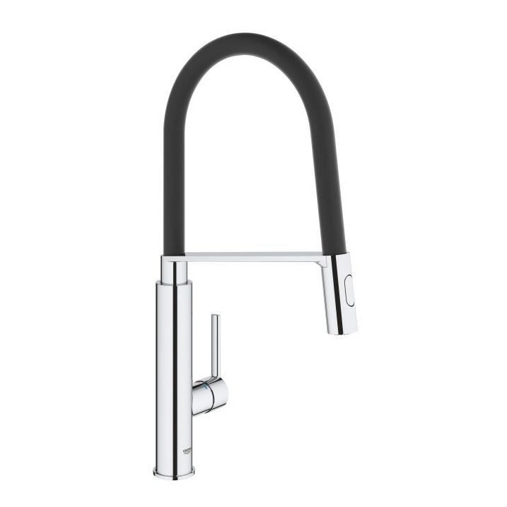 GROHE Robinet de cuisine évier Feel, robinet avec douchette extractib