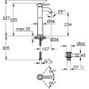 GROHE Mitigeur monocommande Lavabo Taille XL Start Classic Chromé 23784000