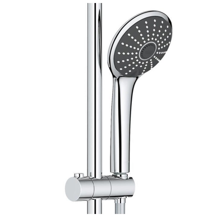 GROHE Colonne de douche mitigeur thermostatique Vitalio Joy 260, tete