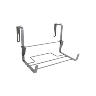 ARTEVASI Support jardiniere réglable + Sécurité - 37 x 19 cm - Gris