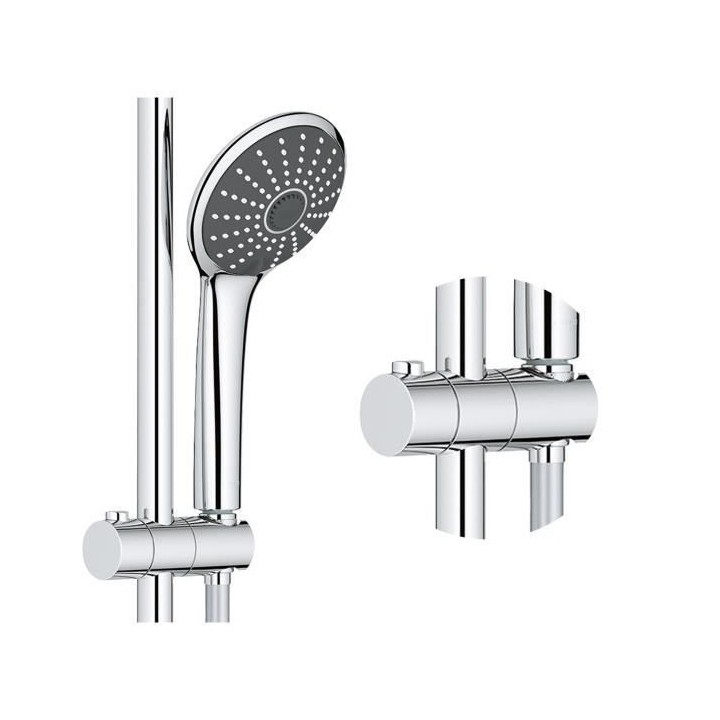 GROHE Colonne de douche robinet thermostatique Vitalio Joy 260, 50% d'