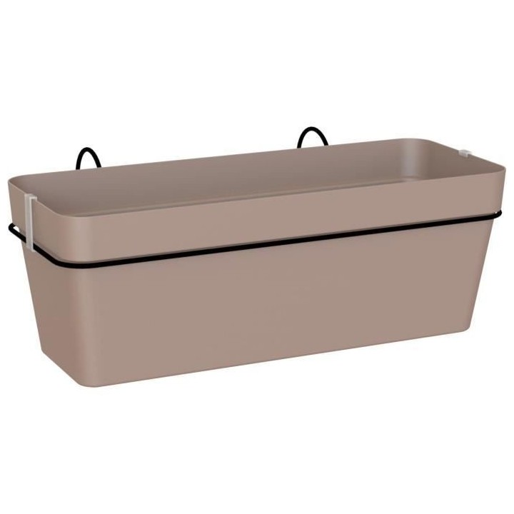 ARTEVASI - Kit balcon Jardiniere capri re 50cm v2 taupe 50,2 x 28,5 x