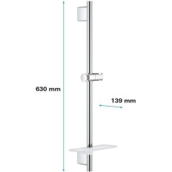 GROHE - Barre de douche 600 mm